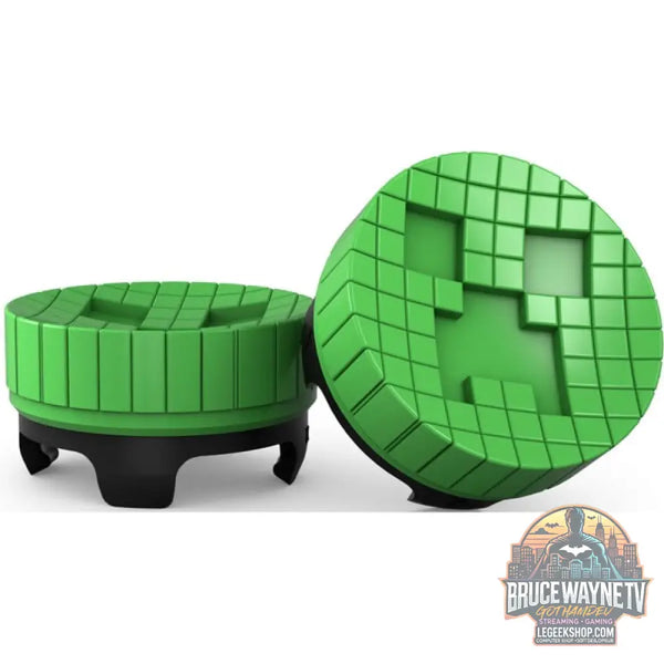 SteelSeries KontrolFreek Minecraft Performance Thumbsticks – Creeper Edition, Analog-Stick