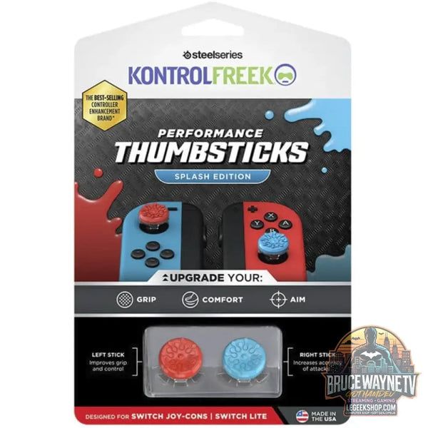 SteelSeries KontrolFreek Performance Thumbsticks Splash, Analog-Stick