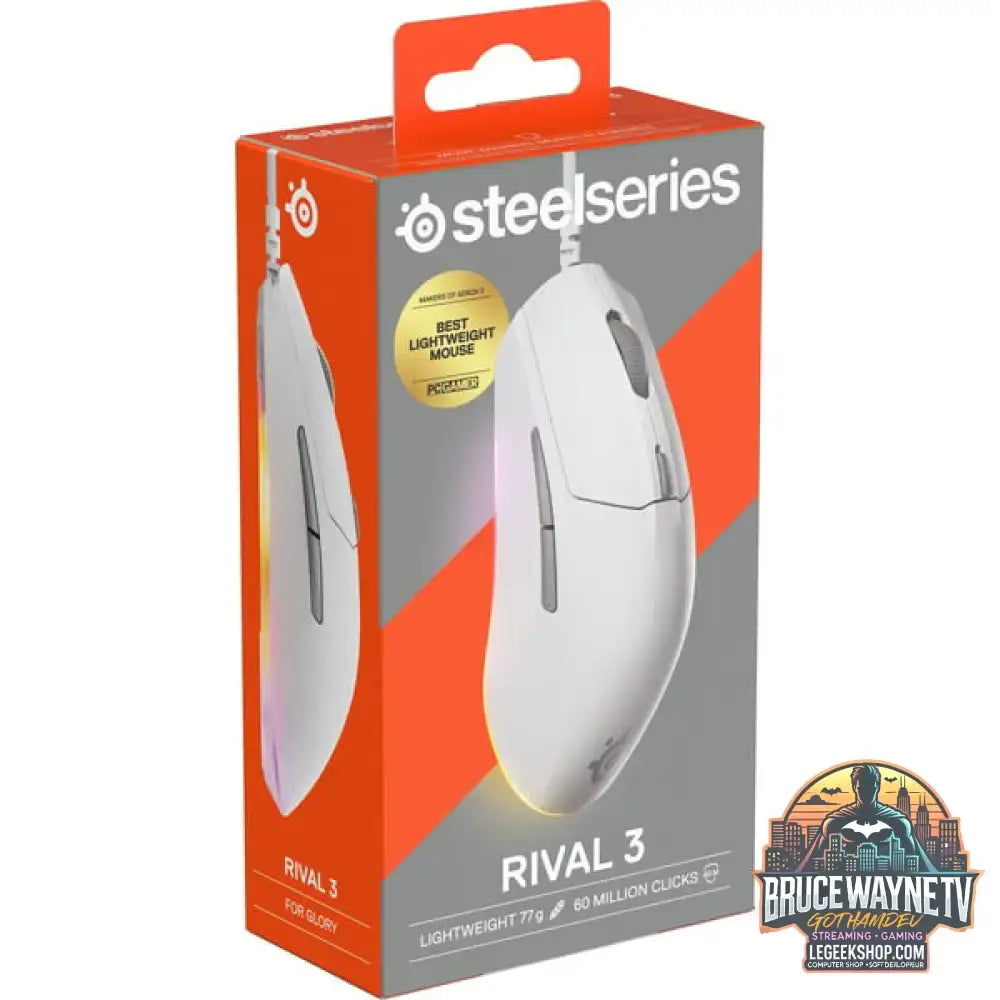 SteelSeries Rival 3 Gen 2, souris gaming - vue 6