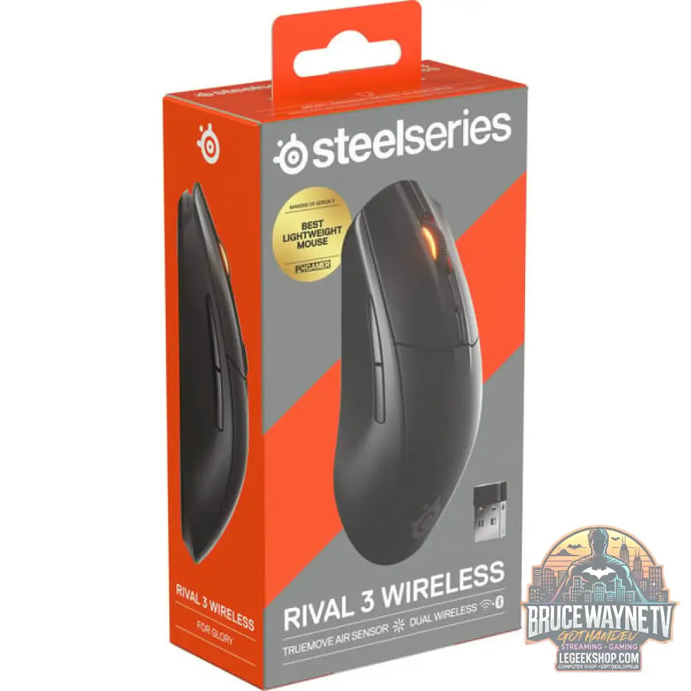 SteelSeries Rival 3 Wireless Gen 2, souris gaming - vue 5