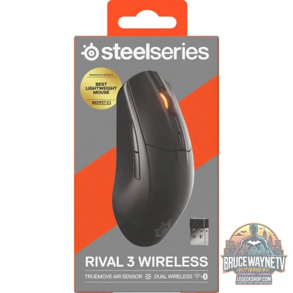 SteelSeries Rival 3 Wireless Gen 2, souris gaming - vue 7