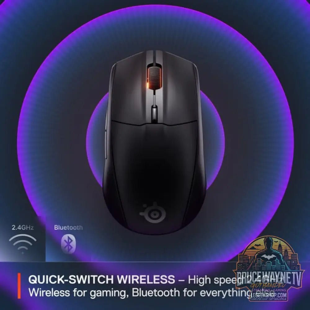 SteelSeries Rival 3 Wireless Gen 2, souris gaming - vue 10