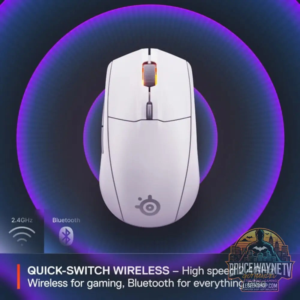 SteelSeries Rival 3 Wireless Gen 2, souris gaming - vue 10
