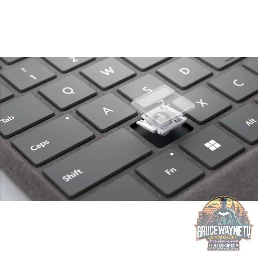 Surface Pro Keyboard mit Stiftaufbewahrung - Microsoft - vue 2