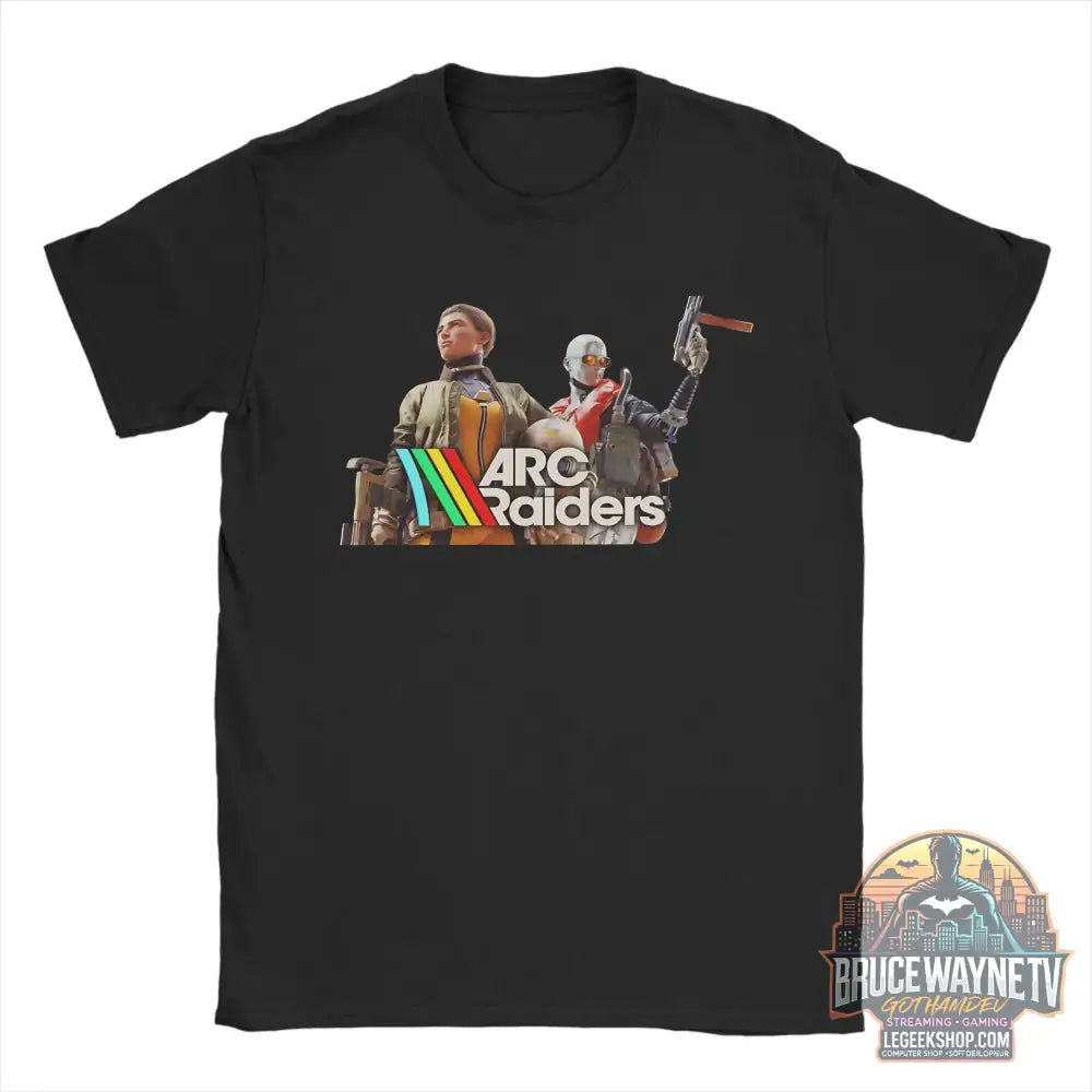T-Shirt Arc Raiders 100% Coton Été Unisexe Casual - 10 / XXXL - T-Shirt