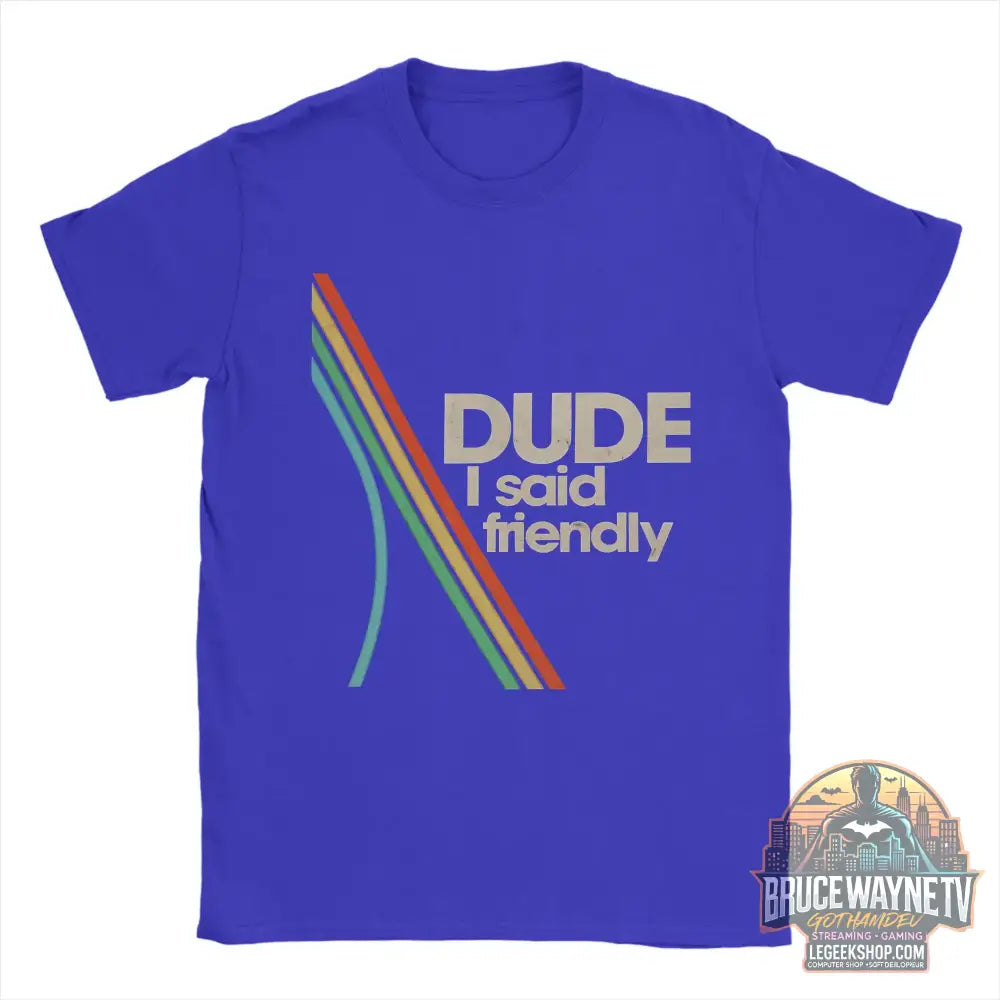 T-Shirt Arc Raiders 100% Coton Y2K Gaming Unisexe Été - Bleu / 4XL - T-Shirt