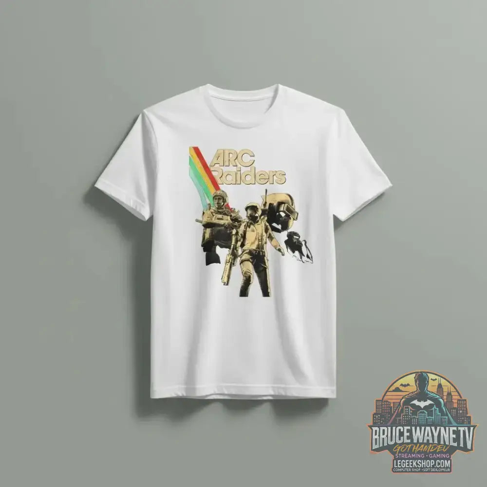 T-Shirt Arc Raiders 100% Coton Y2K Gaming Unisexe Été - S / ykt-2 - T-Shirt