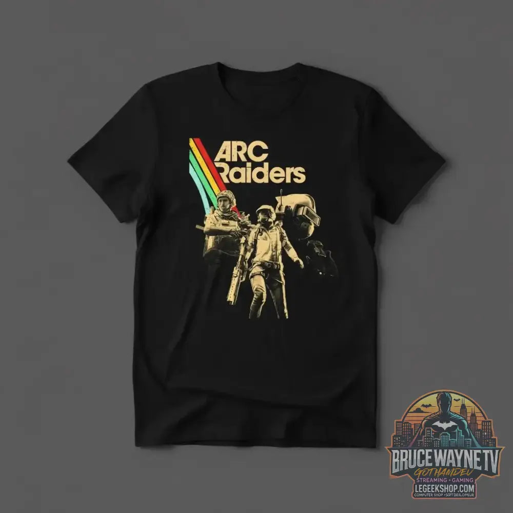 T-Shirt Arc Raiders 100% Coton Y2K Gaming Unisexe Été - S / ykt-5 - T-Shirt