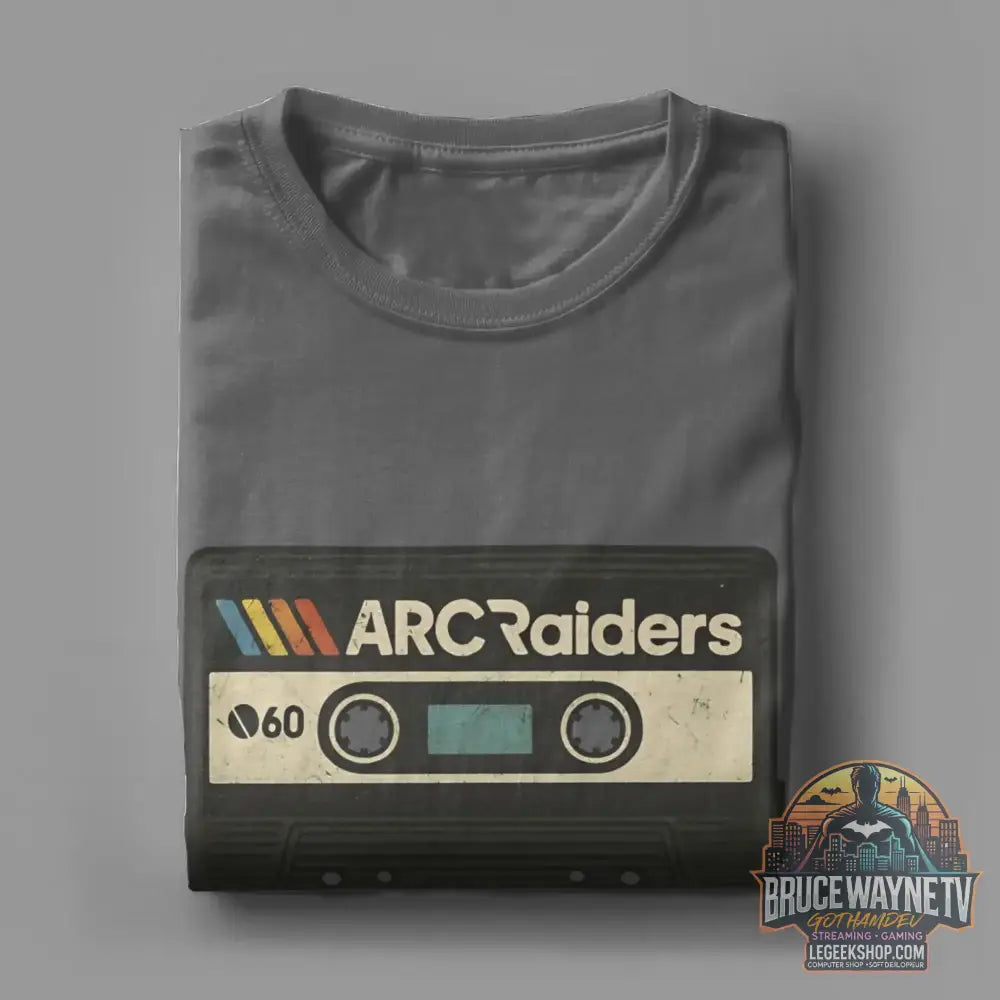 T-Shirt Arc Raiders Cassette Y2K Oversize Unisexe Coton - T-Shirt