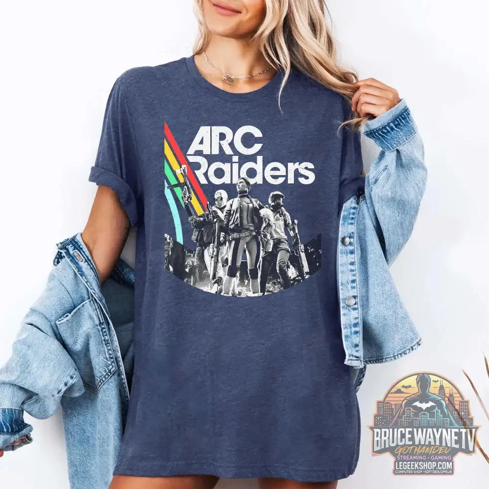 T-Shirt Arc Raiders Graphique Gaming Unisexe Manches Courtes - 3 / XL - T-Shirt arc raiders