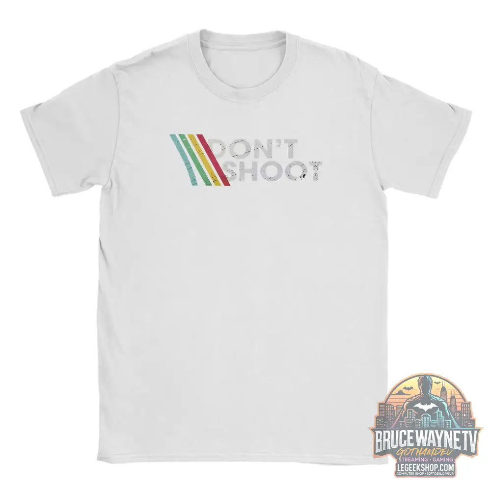 T-Shirt Arc Raiders Vintage Plage Gaming Homme Coton Y2K - BLANC / M. - T-Shirt