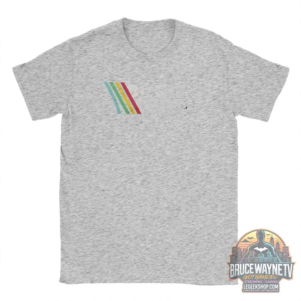 T-Shirt Arc Raiders Vintage Plage Gaming Homme Coton Y2K - GRIS / S - T-Shirt