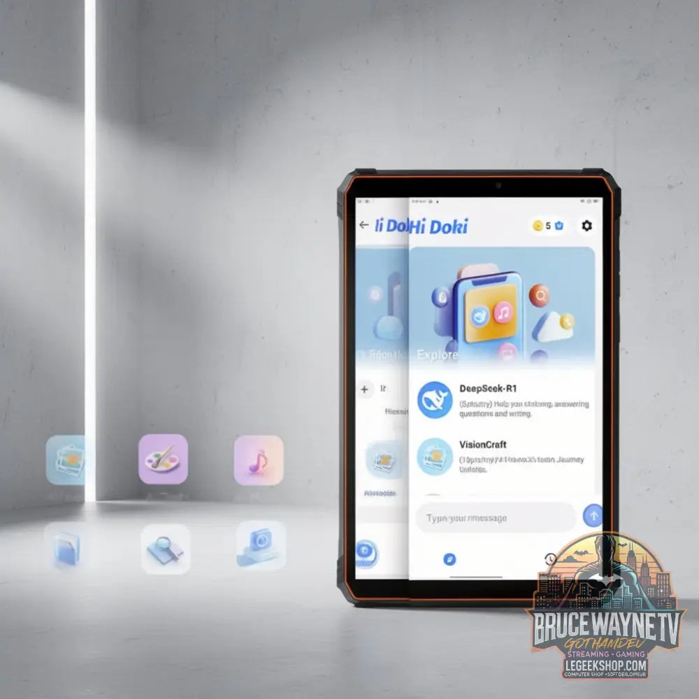 Tablette — produit geek, vue 3, LeGeekShop