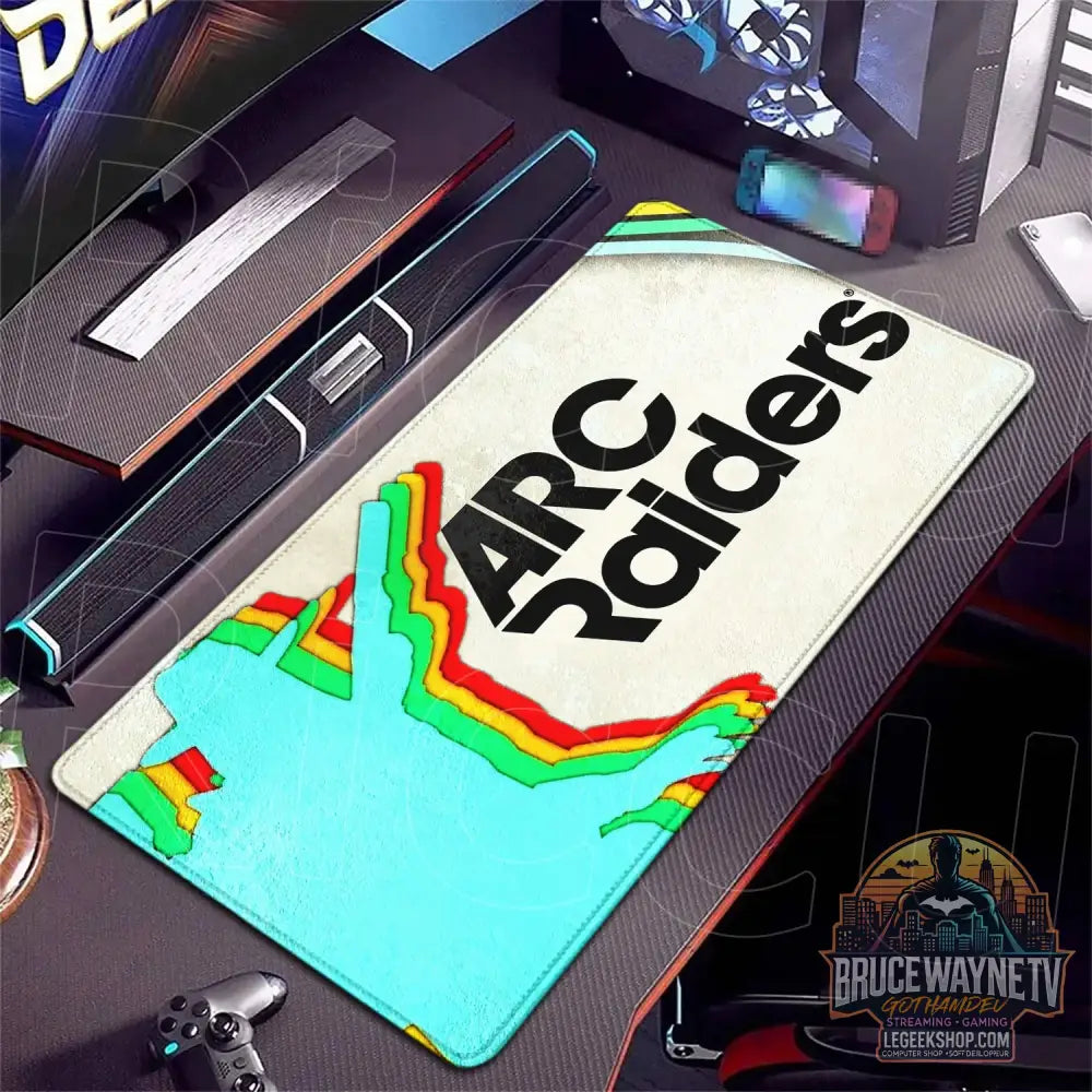Tapis de Souris Arc Raiders HD XXL 80x40cm Gaming Antidérapant - Tapis de Souris