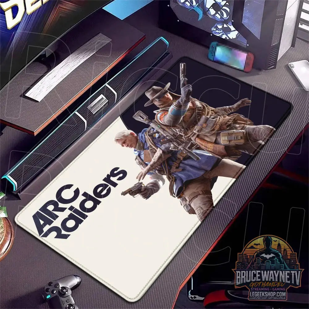 Tapis de Souris Arc Raiders HD XXL 80x40cm Gaming Antidérapant - A-16 / 90x40cm - Tapis de Souris