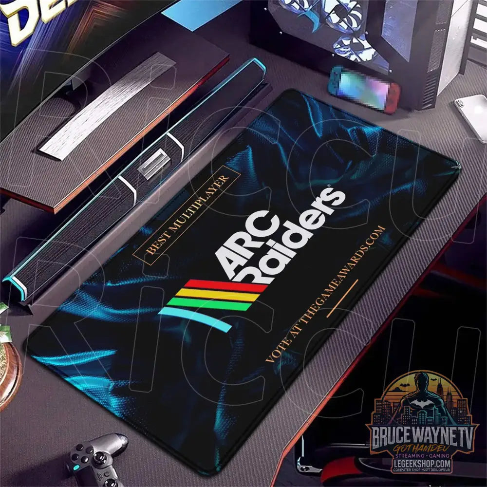 Tapis de Souris Arc Raiders HD XXL 80x40cm Gaming Antidérapant - A-4 / 70x30cm - Tapis de Souris