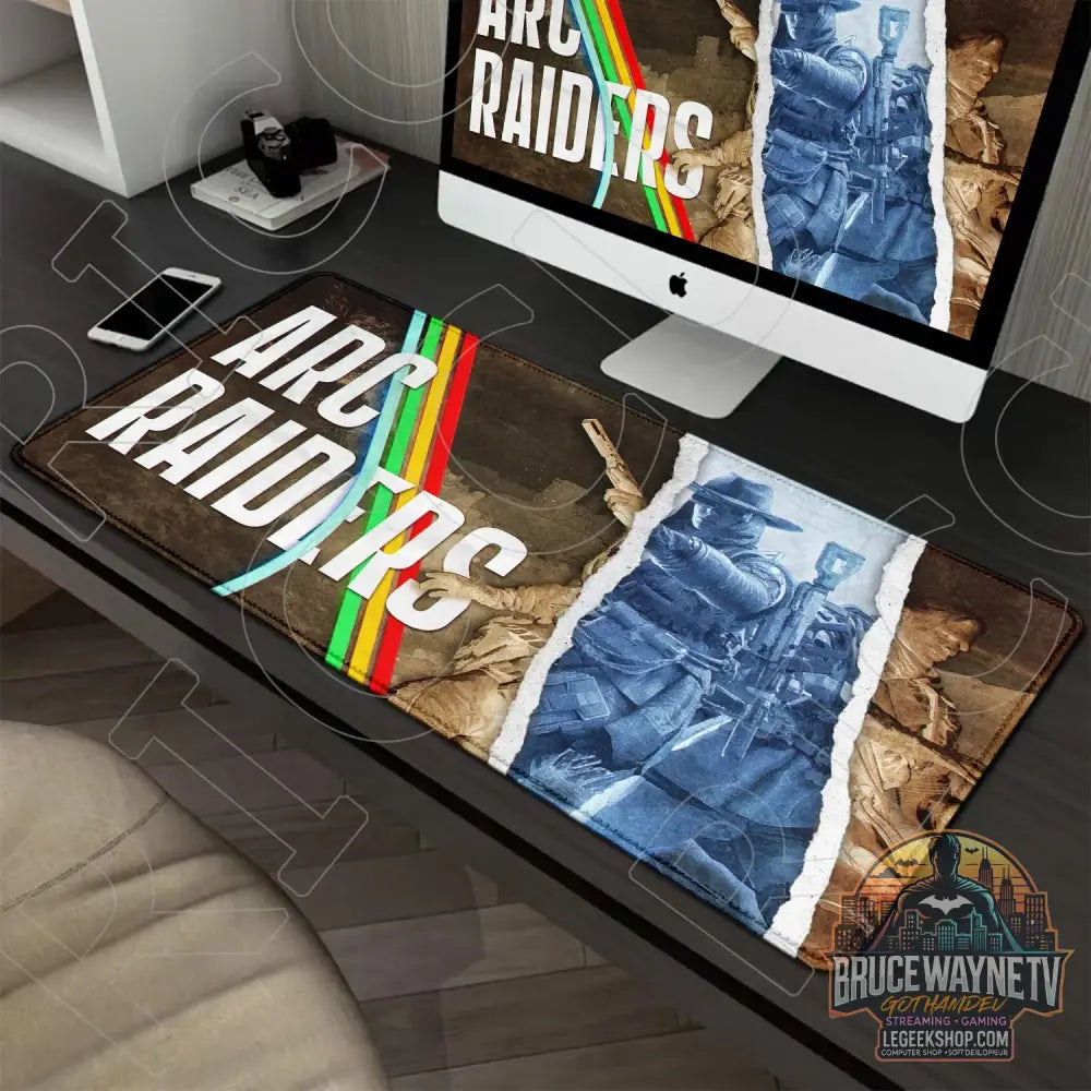 Tapis de Souris Arc Raiders XXL 900x400mm Gaming Antidérapant - Tapis de Souris