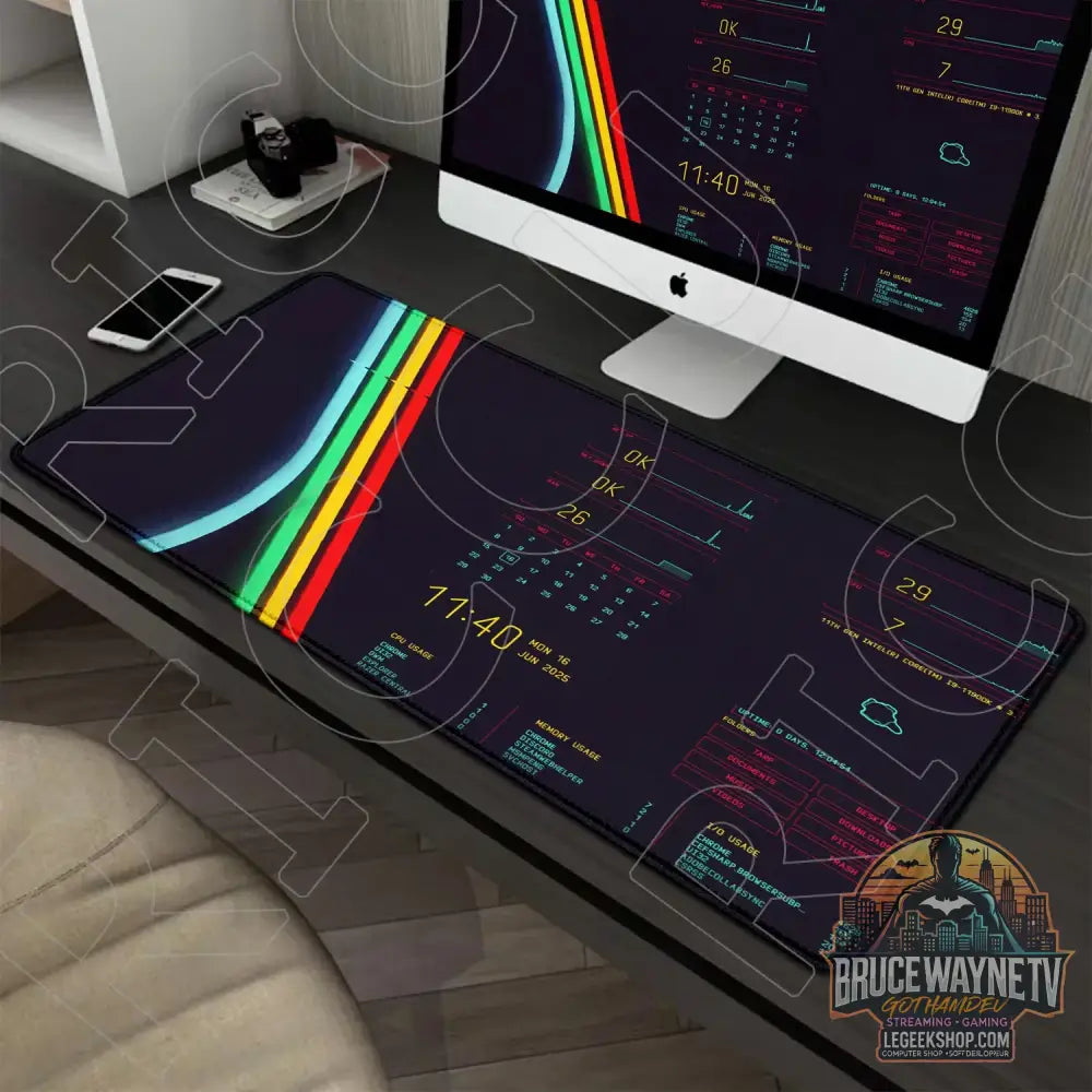 Tapis de Souris Arc Raiders XXL 900x400mm Gaming Antidérapant - Tapis de Souris