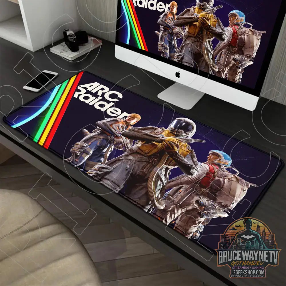 Tapis de Souris Arc Raiders XXL 900x400mm Gaming Antidérapant - Tapis de Souris