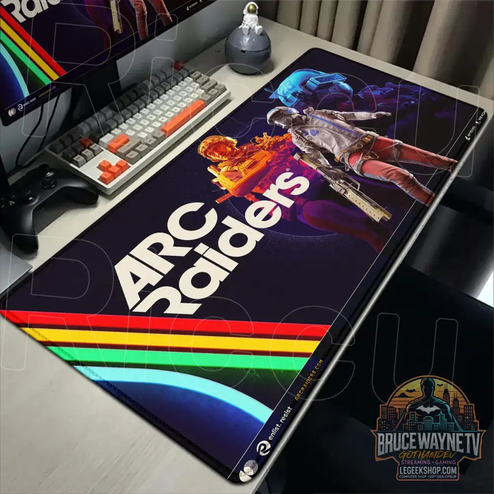 Tapis de Souris Arc Raiders XXL 900x400mm Gaming Antidérapant - Tapis de Souris
