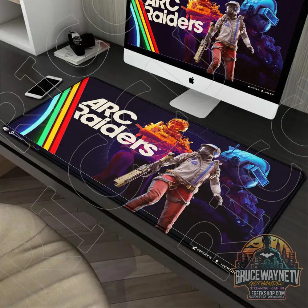 Tapis de Souris Arc Raiders XXL 900x400mm Gaming Antidérapant - Tapis de Souris