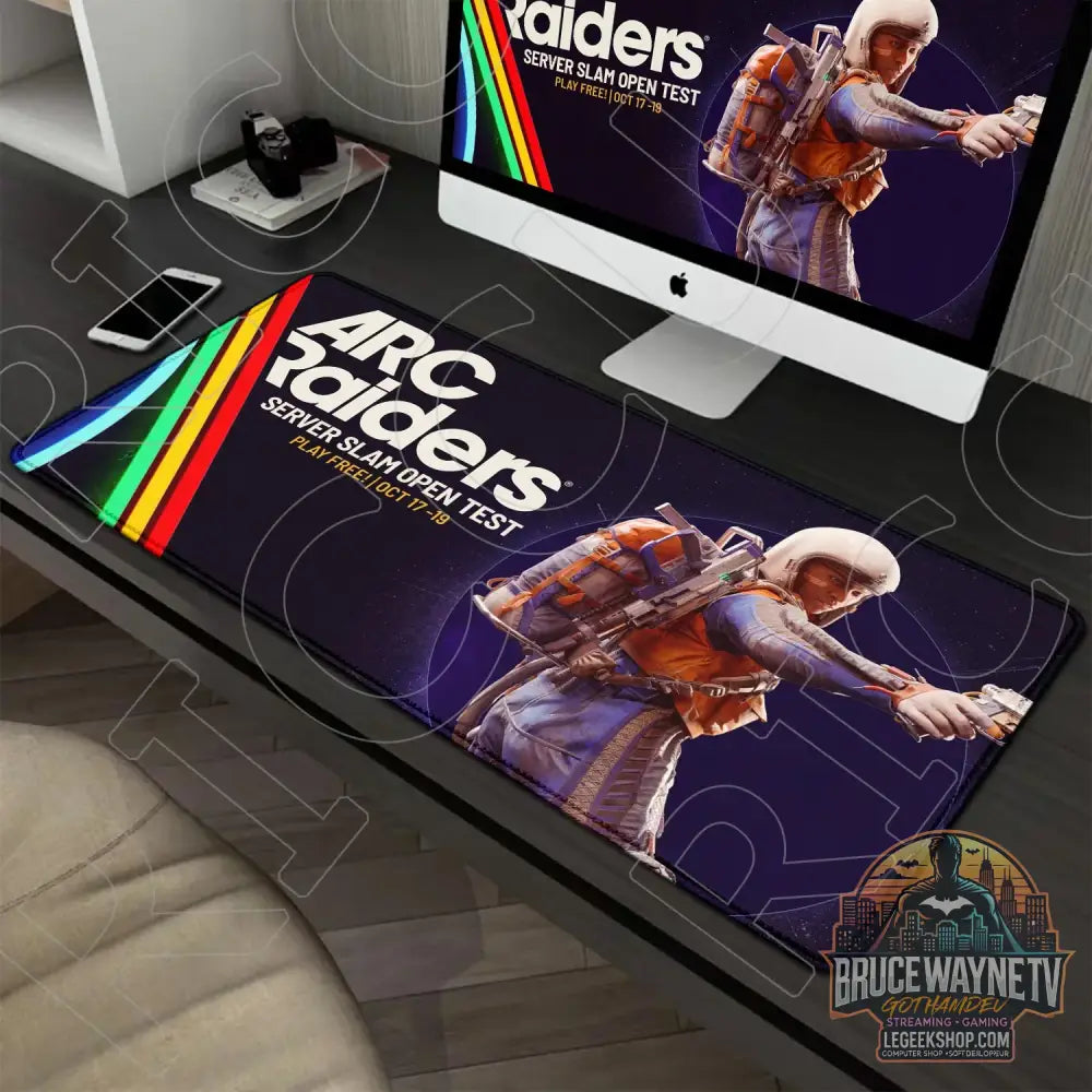 Tapis de Souris Arc Raiders XXL 900x400mm Gaming Antidérapant - Tapis de Souris