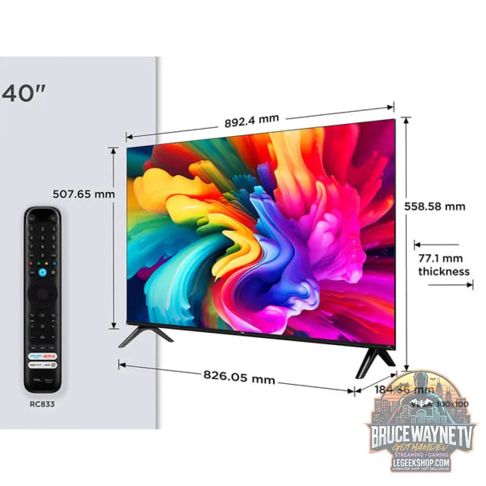 TCL 40SF560, QLED-Fernseher - TCL - vue 2