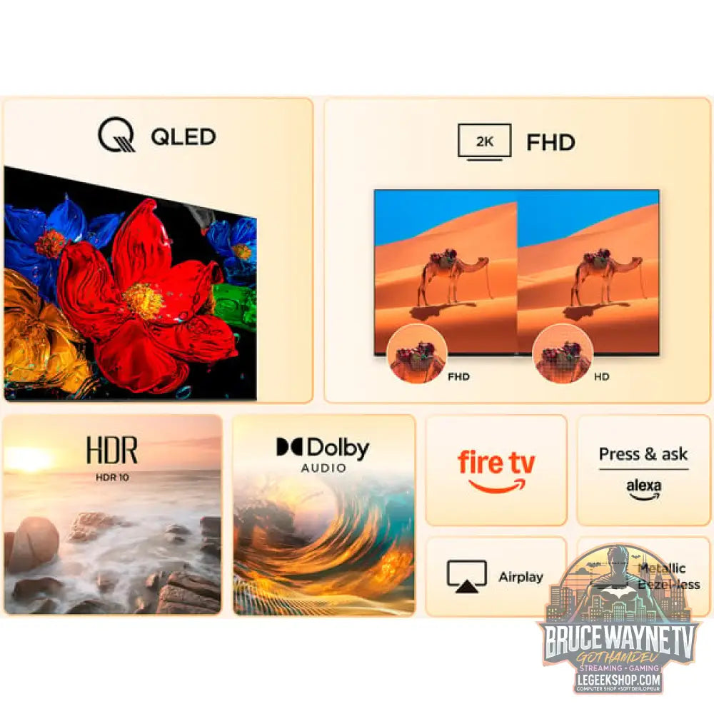 TCL 43SF560, QLED-Fernseher - TCL - vue 6