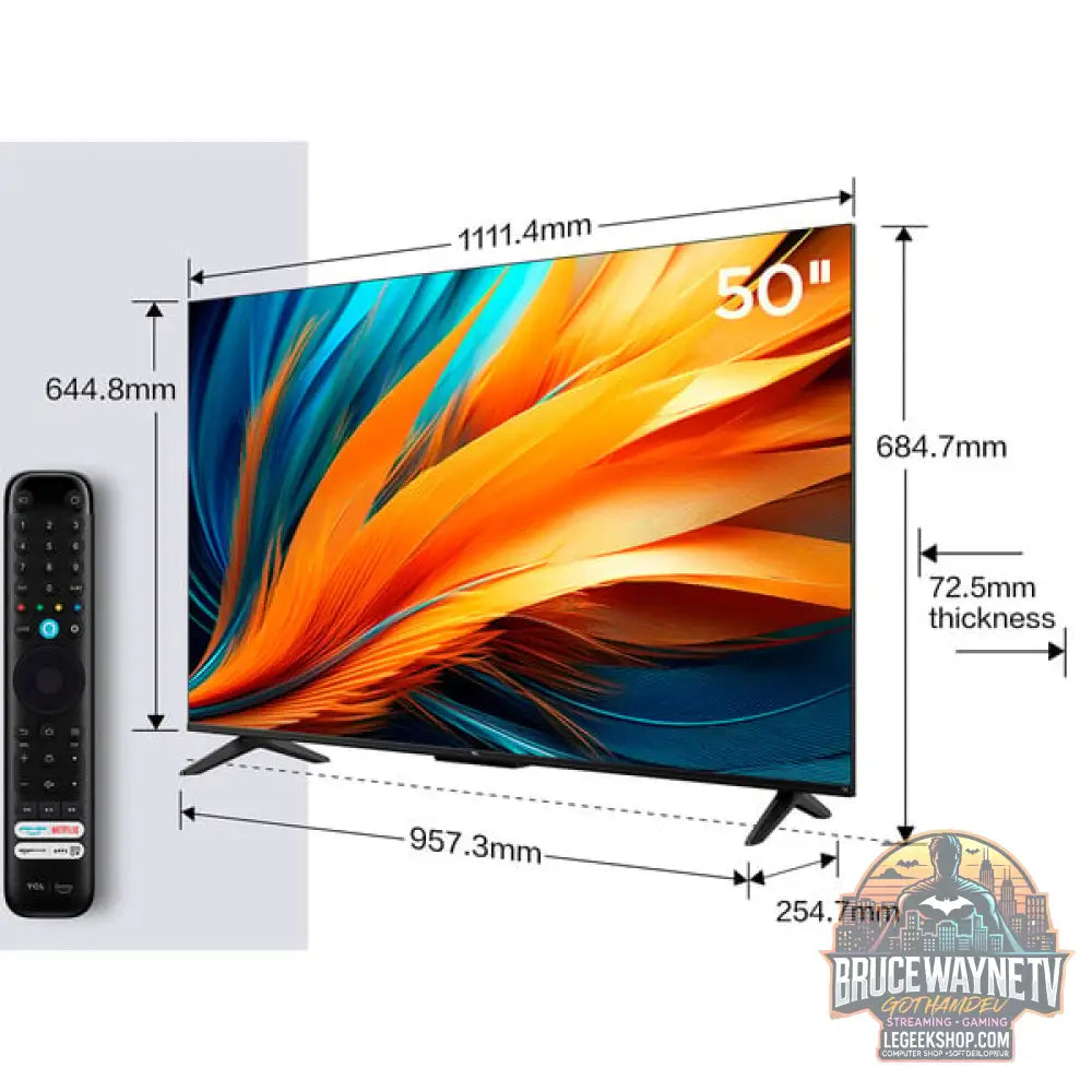 TCL 50PF650, LED-Fernseher - TCL - vue 2