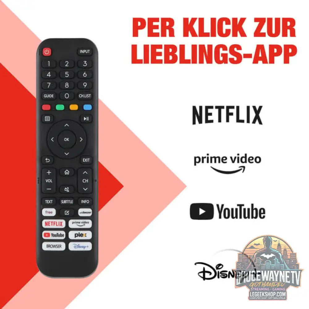 Telefunken D43U790B2CW, LED-Fernseher - Telefunken - vue 6