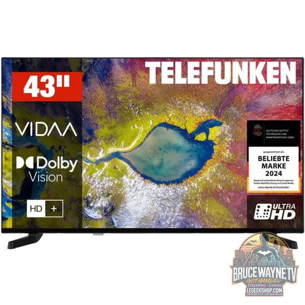 Telefunken D43U790B2CW, LED-Fernseher - Telefunken