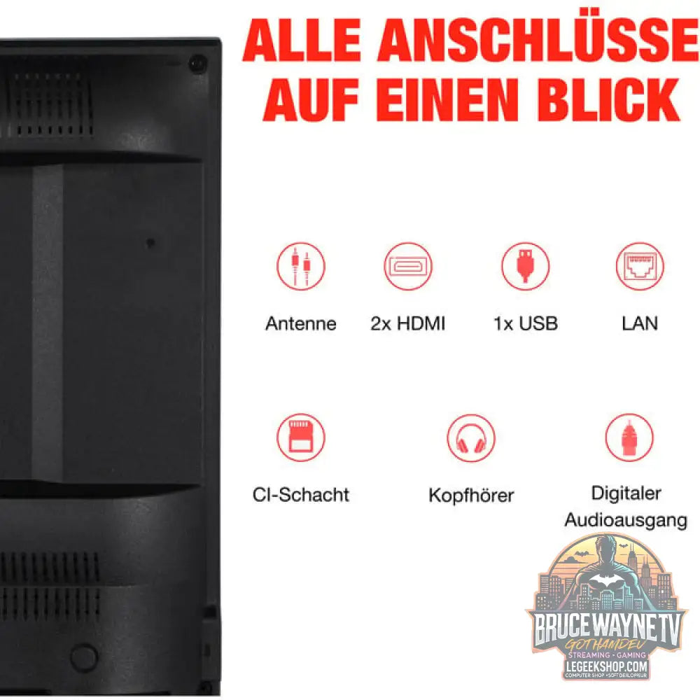 Telefunken XF40TP900S, LED-Fernseher - Telefunken - vue 5