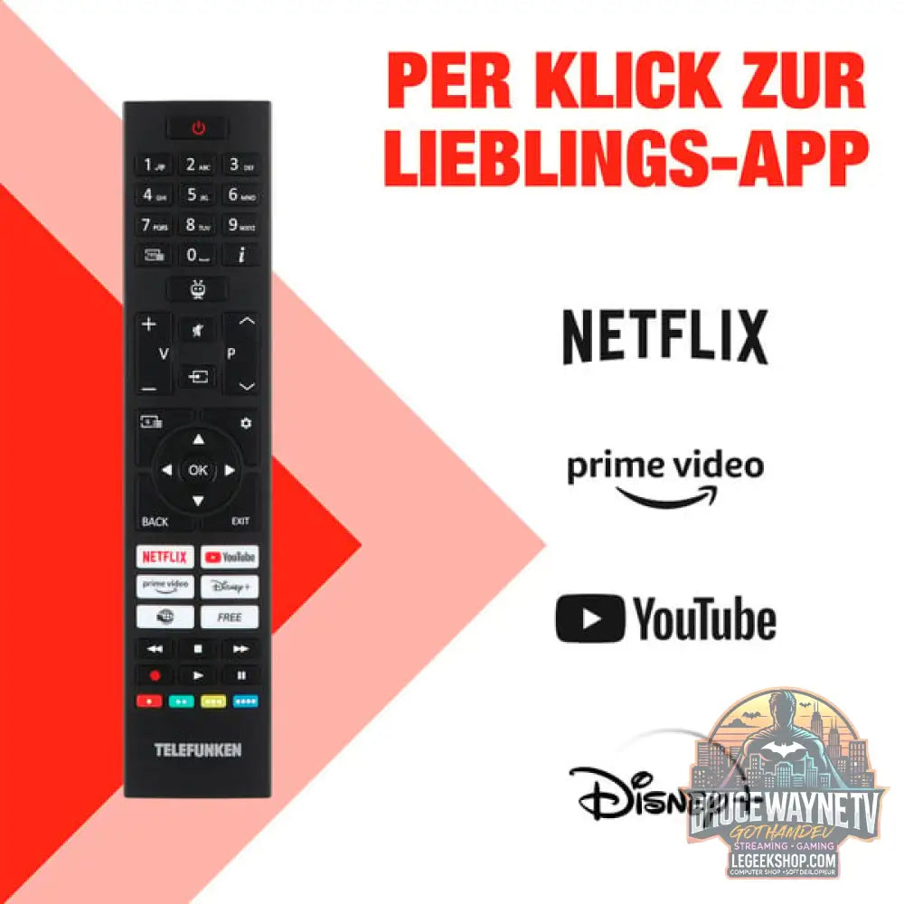 Telefunken XH32TP900S, LED-Fernseher - Telefunken - vue 6