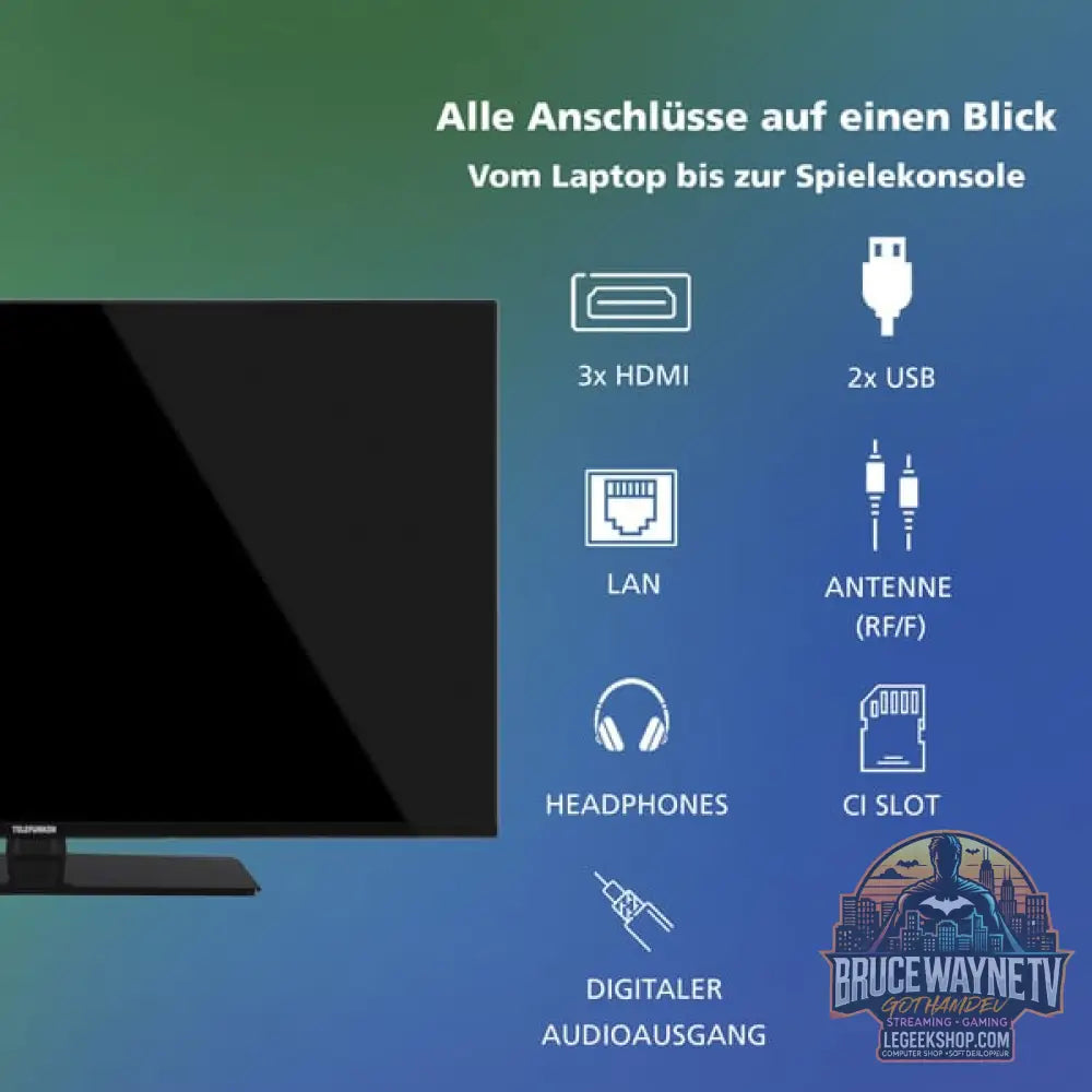 Telefunken XU43VP750M, LED-Fernseher - Telefunken - vue 4
