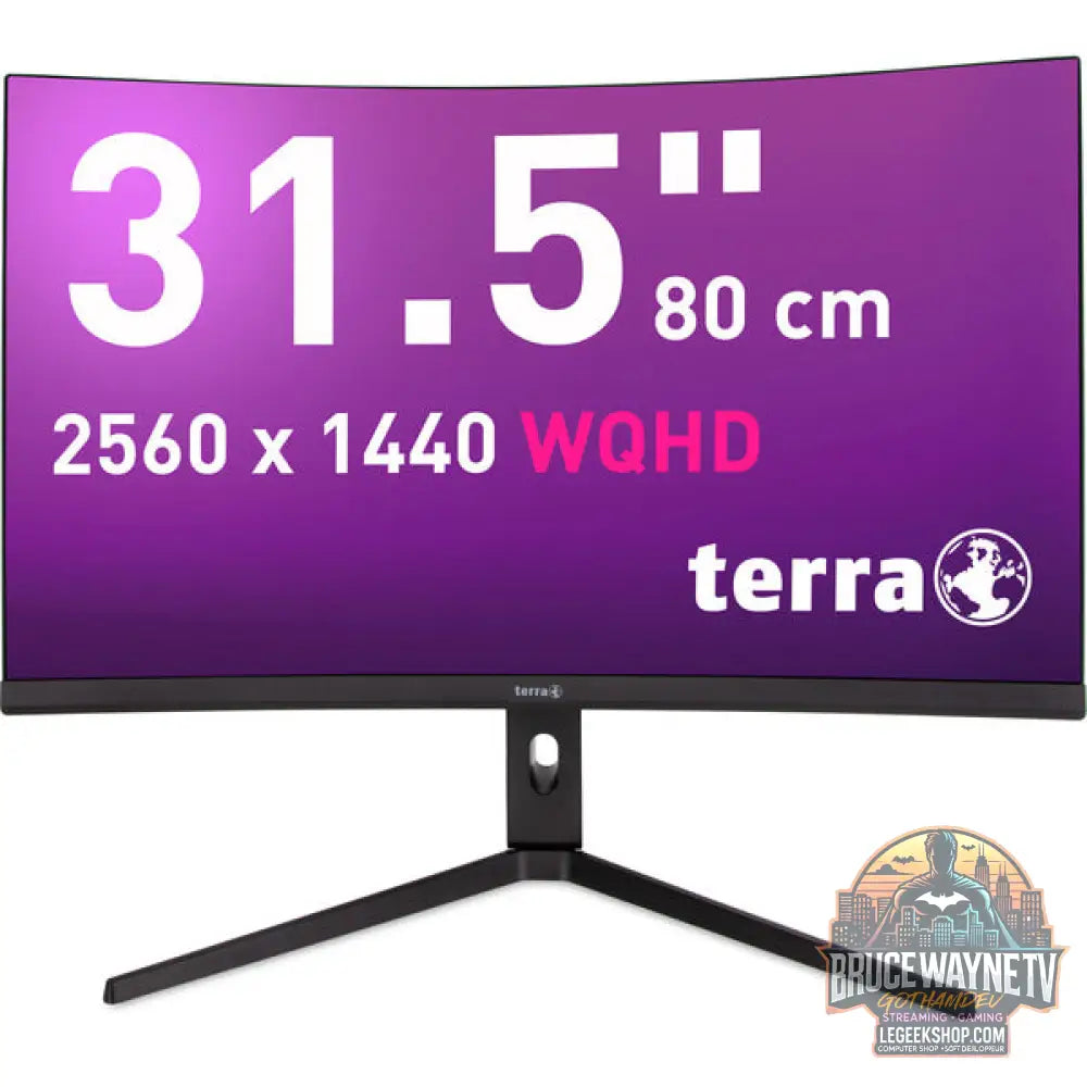 TERRA 3285W HA 31,5" QHD/WQHD VA 180 Hz - TERRA - vue 2