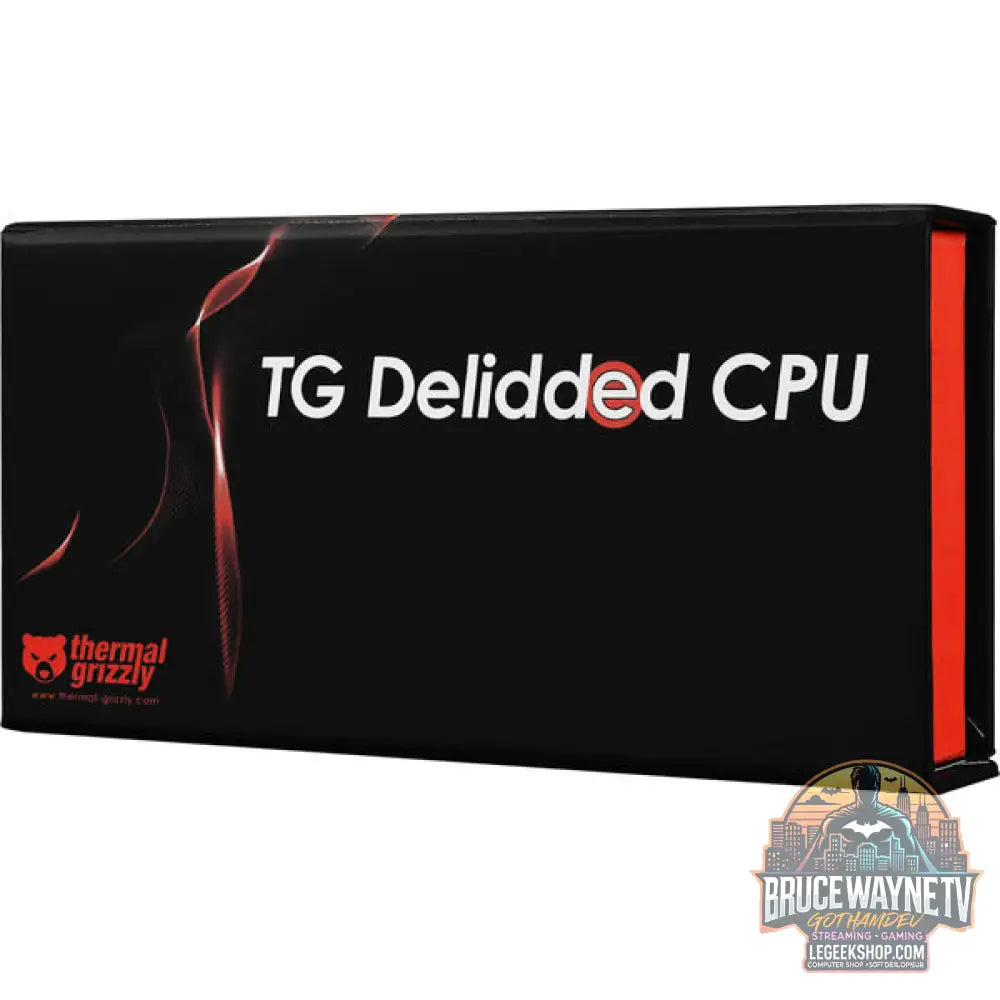 Thermal Grizzly Delidded AMD Ryzen™ 7 9800X3D, Prozessor (Boxed-Version, Delidded, für Direct-Die-Kühlkörper) - Thermal Grizzly - vue 4
