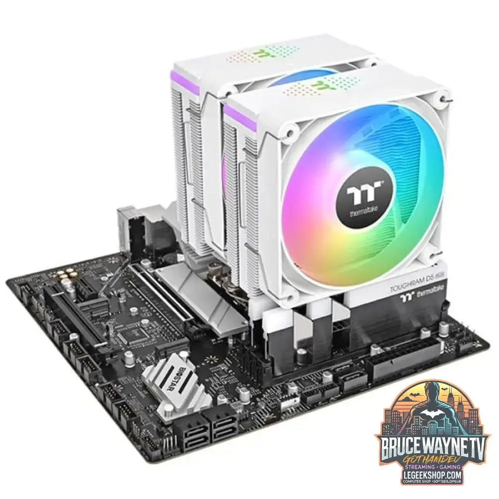 Thermaltake ASTRIA 600 ARGB Lighting CPU Cooler - White, CPU-Kühler weiß, 120 mm - Thermaltake - vue 5