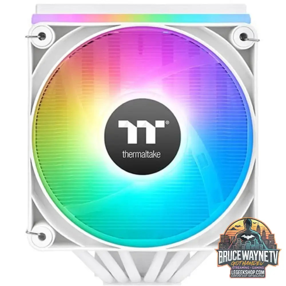 Thermaltake ASTRIA 600 ARGB Lighting CPU Cooler - White, CPU-Kühler weiß, 120 mm - Thermaltake - vue 2