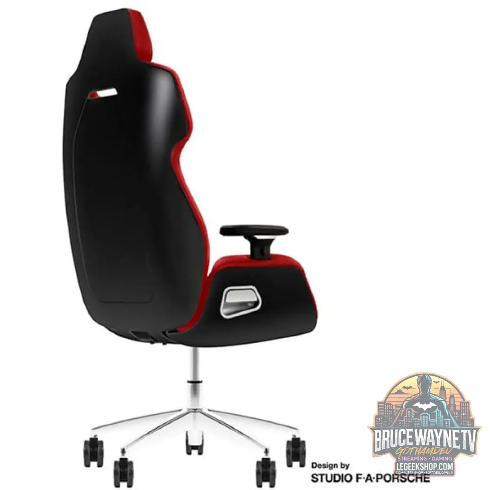 Thermaltake chaise gaming ARGENT E700 Storm Black Houndstooth tissu - Thermaltake - vue 5