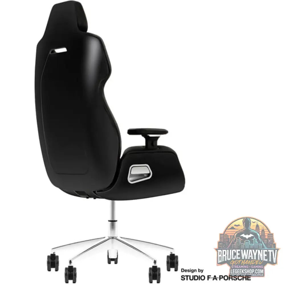 Thermaltake chaise gaming ARGENT E700 Storm Black - Thermaltake - vue 3