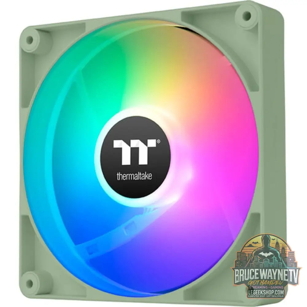 Thermaltake CT120 ARGB Sync PC Cooling Fan Matcha Green, Gehäuselüfter - Thermaltake - vue 2