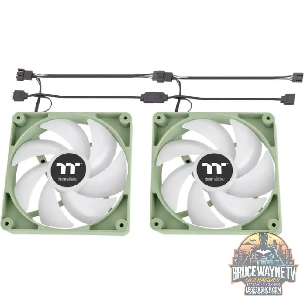 Thermaltake CT120 ARGB Sync PC Cooling Fan Matcha Green, Gehäuselüfter - Thermaltake - vue 10
