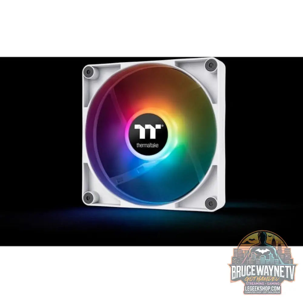 Thermaltake CT120 ARGB Sync PC Cooling Fan White, Gehäuselüfter - Thermaltake - vue 9