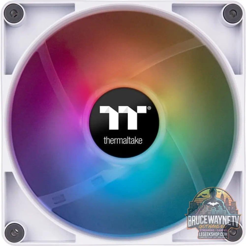 Thermaltake CT120 ARGB Sync PC Cooling Fan White, Gehäuselüfter - Thermaltake - vue 6