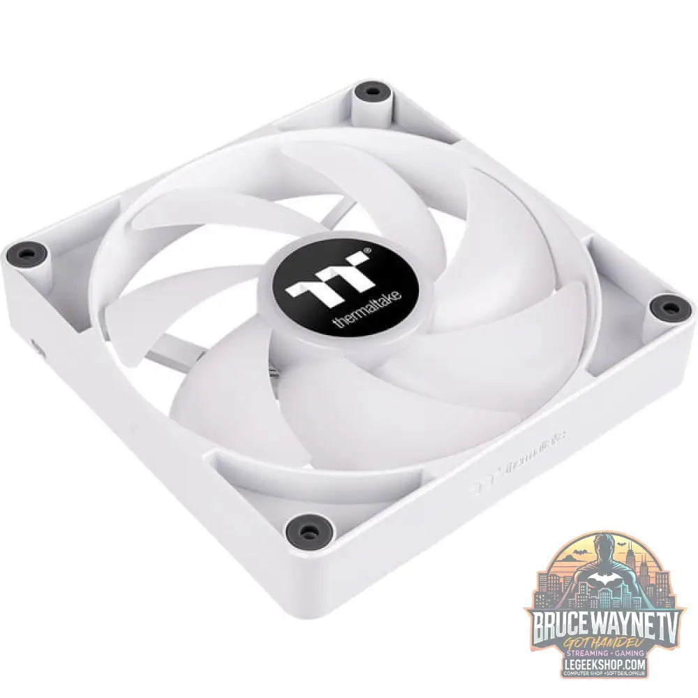 Thermaltake CT120 ARGB Sync PC Cooling Fan White, Gehäuselüfter - Thermaltake - vue 3