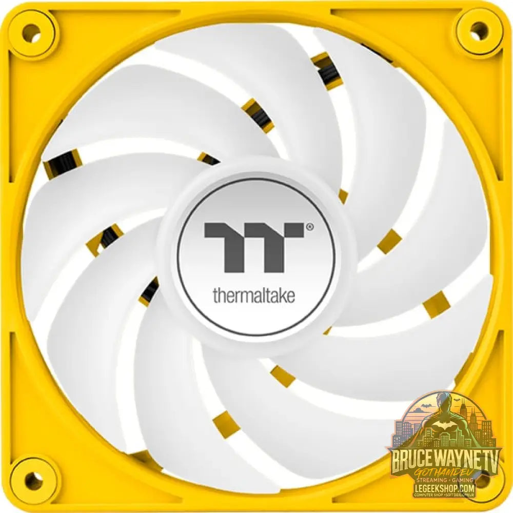 Thermaltake CT120 EX ARGB Sync PC Cooling Fan Bumblebee, Gehäuselüfter - Thermaltake - vue 6