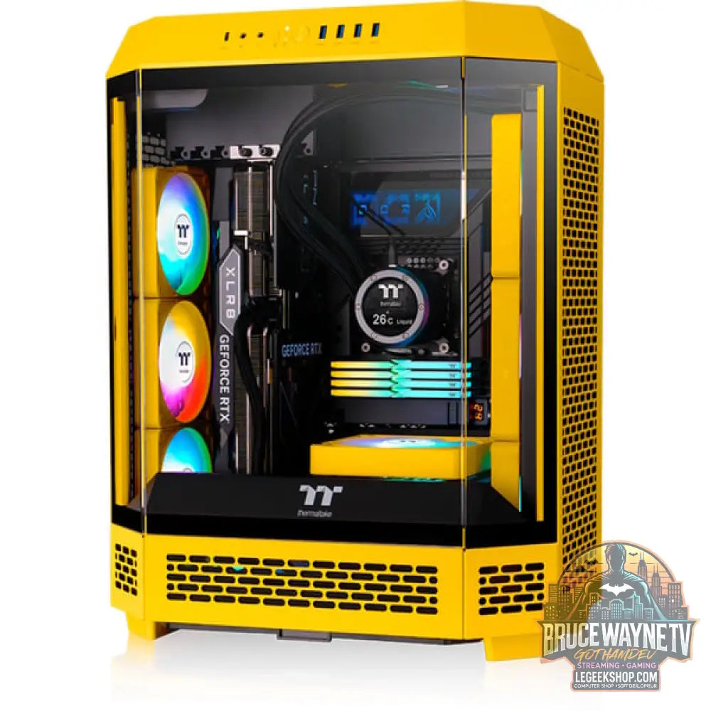 Thermaltake CT120 EX ARGB Sync PC Cooling Fan Bumblebee, Gehäuselüfter - Thermaltake - vue 13