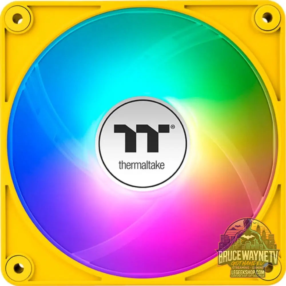 Thermaltake CT120 EX ARGB Sync PC Cooling Fan Bumblebee, Gehäuselüfter - Thermaltake - vue 3