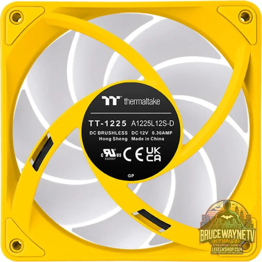 Thermaltake CT120 EX ARGB Sync PC Cooling Fan Bumblebee, Gehäuselüfter - Thermaltake - vue 7