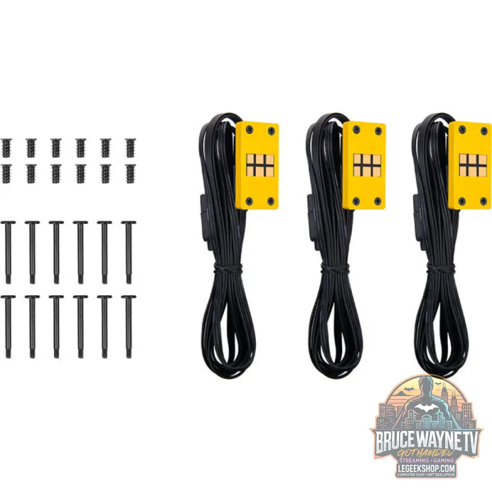 Thermaltake CT120 EX ARGB Sync PC Cooling Fan Bumblebee, Gehäuselüfter - Thermaltake - vue 12